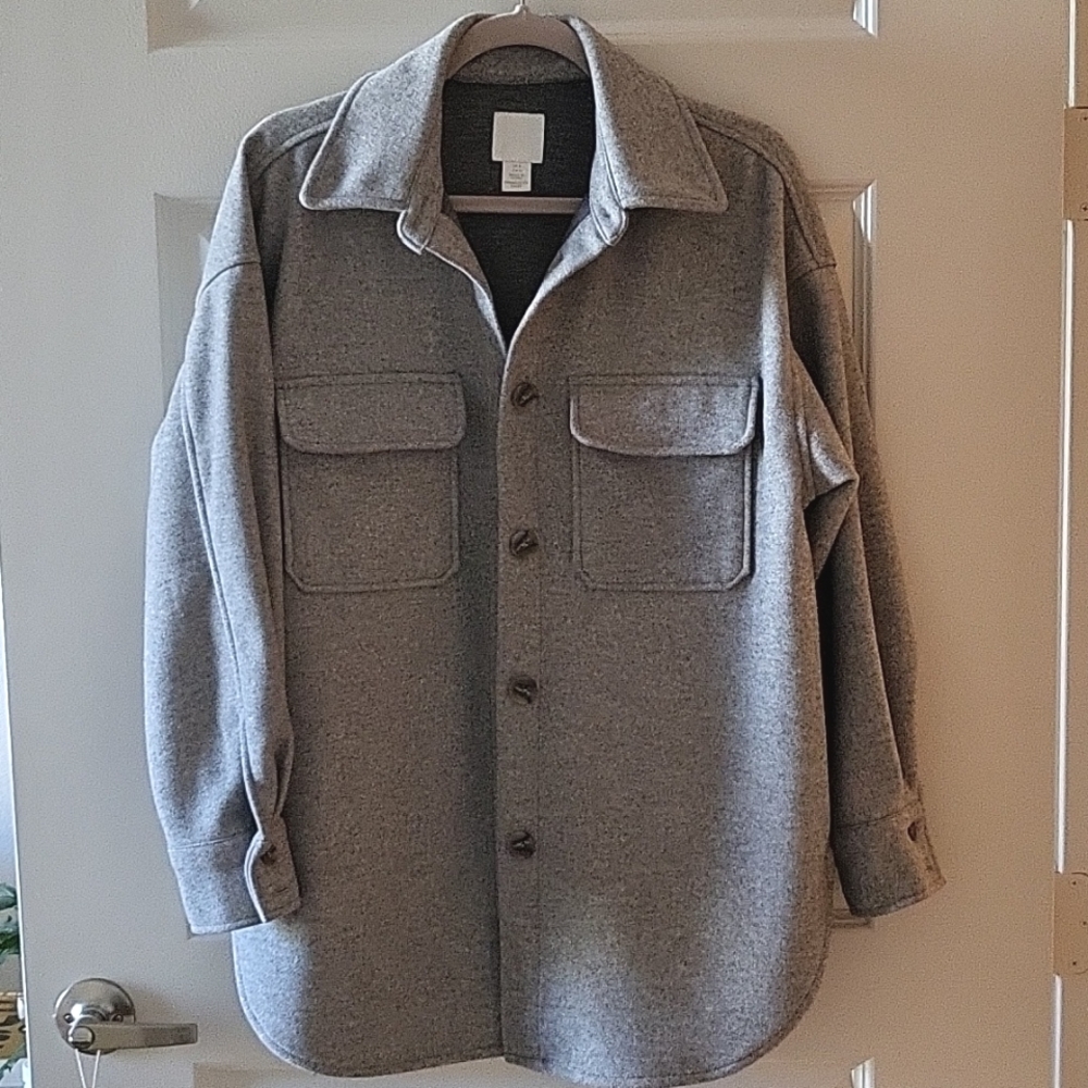 H&M women's shacket